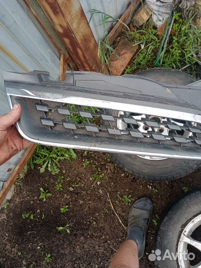 Рестайлинг решетка нисан марчь