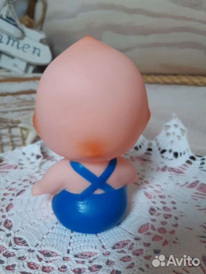 Пластмассовые и резиновые игрушки ссср.Кьюпи