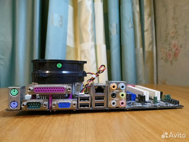 Комплект (мат. плата, процессор, кулер)