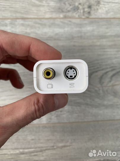 Переходник/адаптер Apple Micro-DVI - SVideo