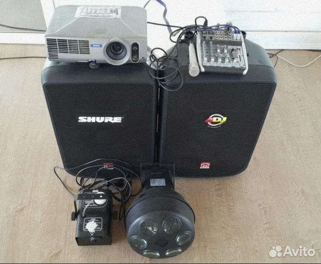 Аренда звукового и видео оборудования