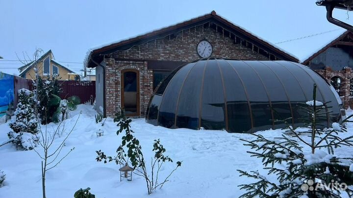 Павильон для бассейна. Купол для бассейна