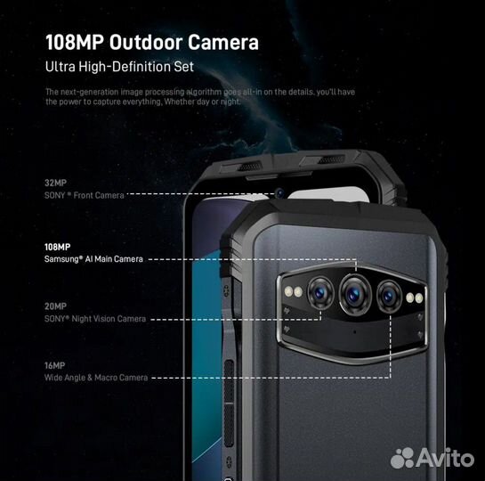 DOOGEE V30T, 12/256 ГБ