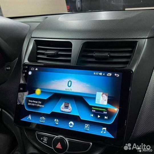 Hyundai Solaris Android магнитола IPS DSP