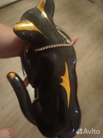 Статуэтка кошка фарфор