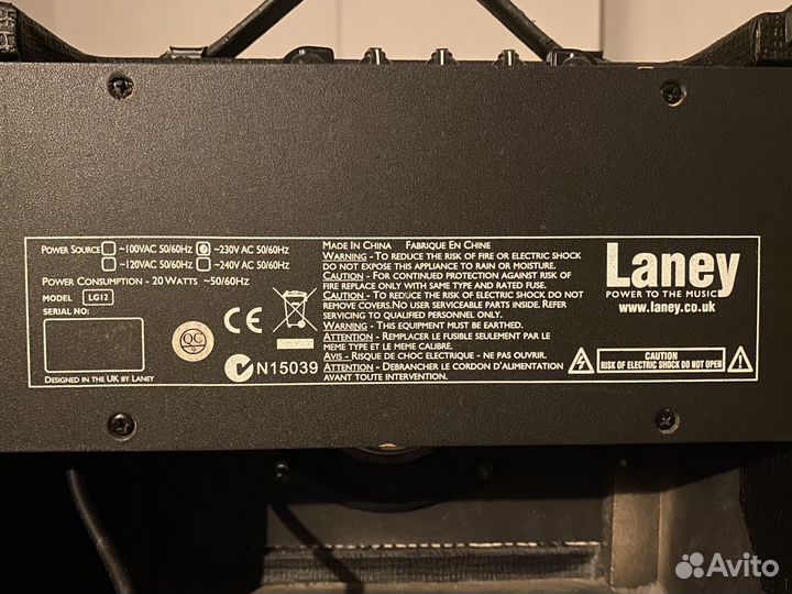 Гитарный комбоусилитель Laney