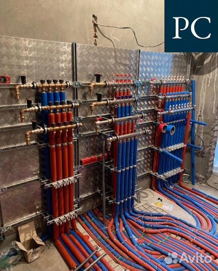 Монтаж отопления водоснабжения водоотведения