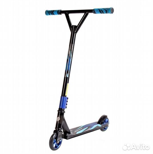 Трюковой самокат с алюминиевыми колесами 110 мм