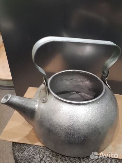 Армейский чайник СССР, литой
