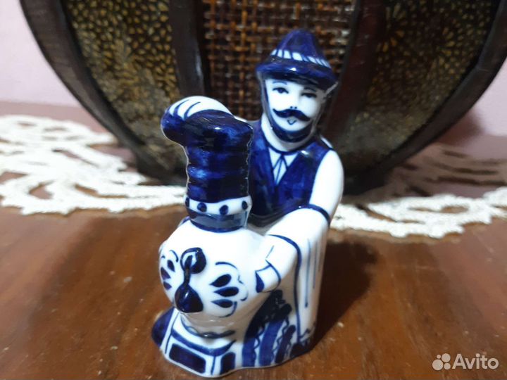 Гжель фарфор статуэтки