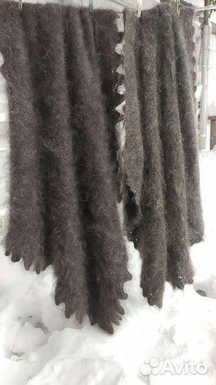 Платок-шаль из козьго пуха