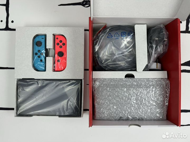 Новый Прошитый Nintendo switch oled