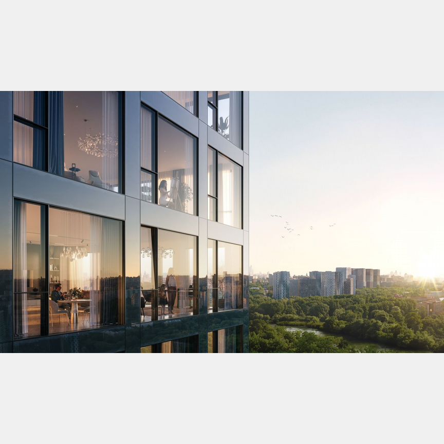 1-к. квартира, 31,8 м², 30/46 эт.