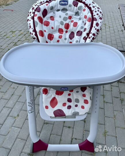 Стульчик для кормления chicco polly