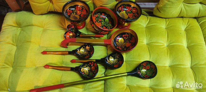 Хохломская посуда