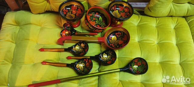 Хохломская посуда