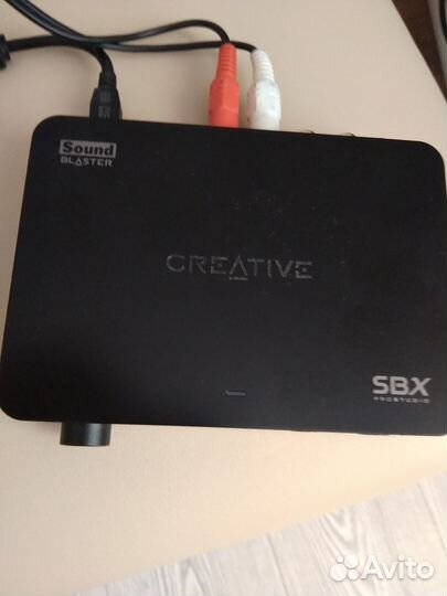 Звуковая карта внешняя Creative sound blaster