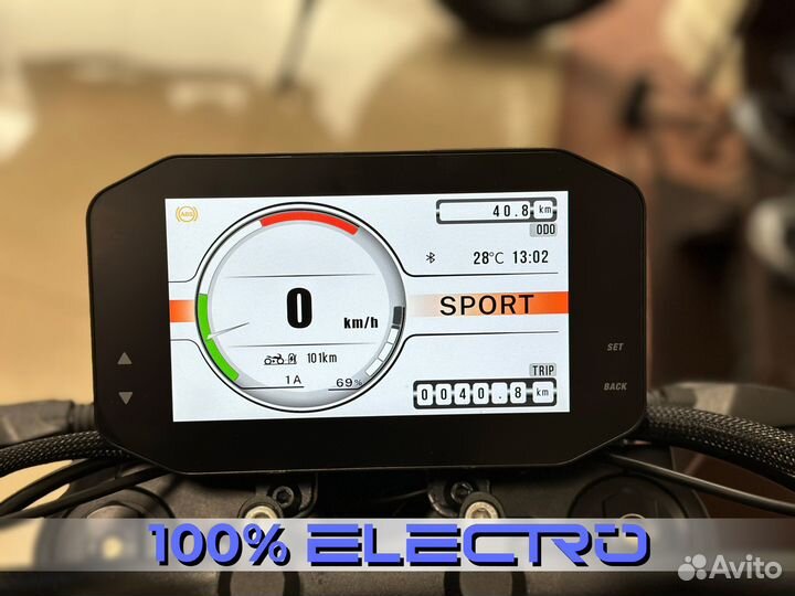 Электробайк Alrendo TS Bravo