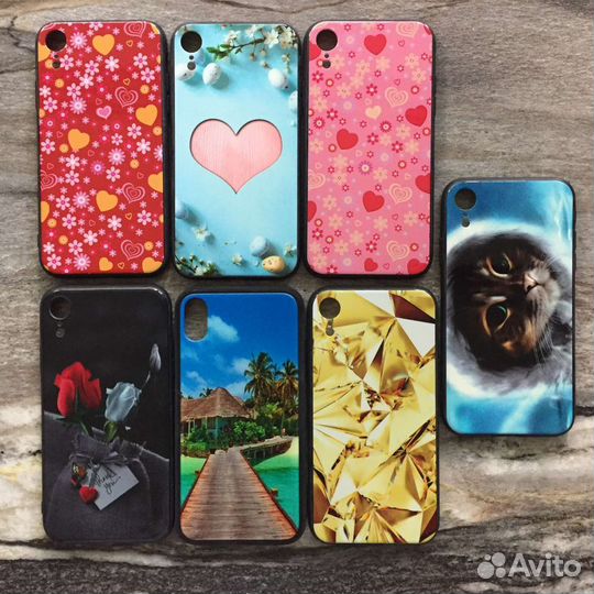 Чехол на iPhone XR силиконовый в ассортименте