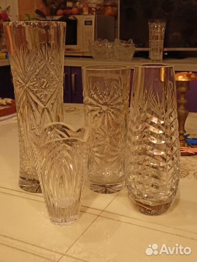 Ваза хрустальная СССР