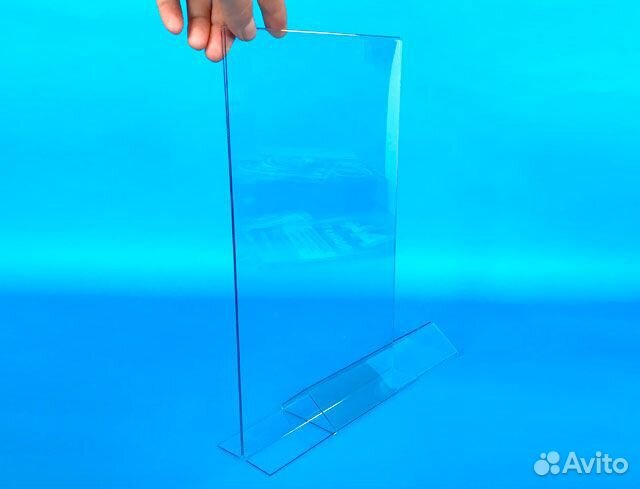 Менюхолдер А4 из оргстекла