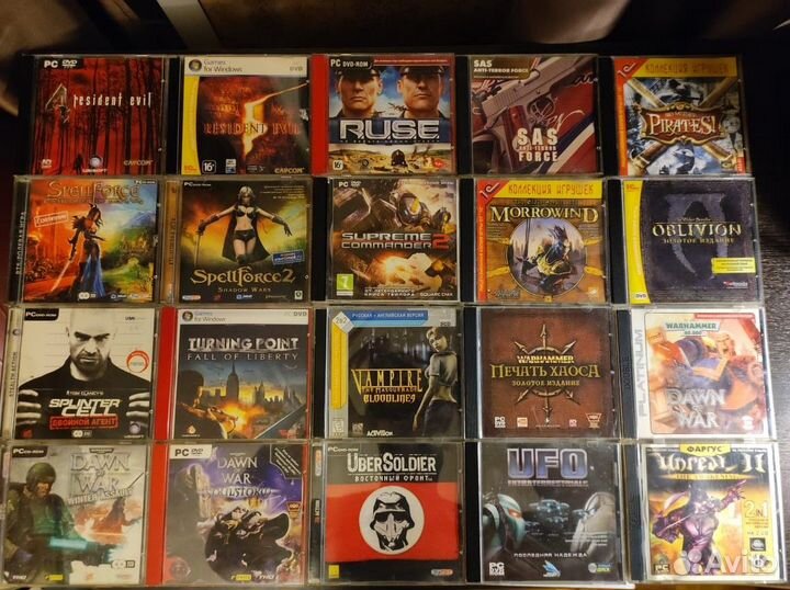 Компьютерные игры диски для пк