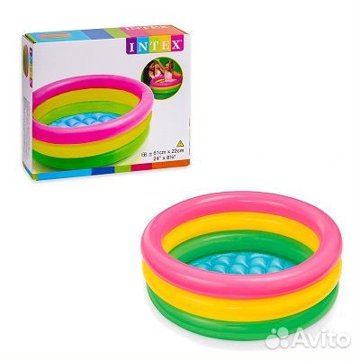 Детский надувной бассейн