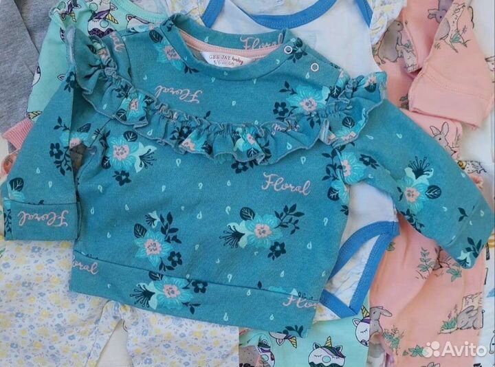 Набор вещей с рождения и до полугода