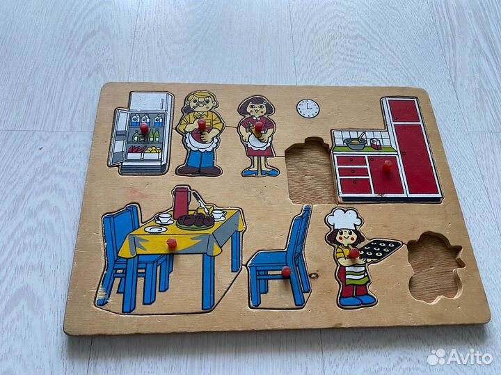 Пазлы детские деревянные melissa & doug