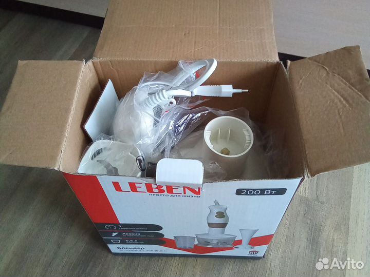 Блендер Leben. Новый