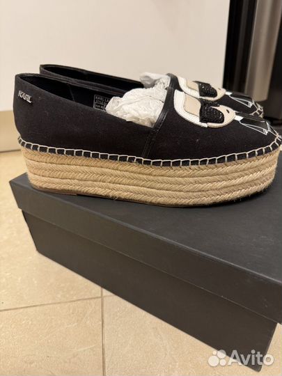 Эспадрильи karl lagerfeld