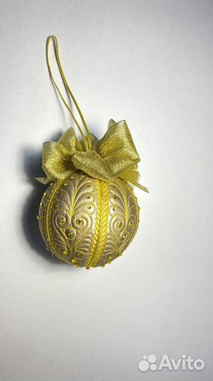 Новогодние игрушки ручной работы