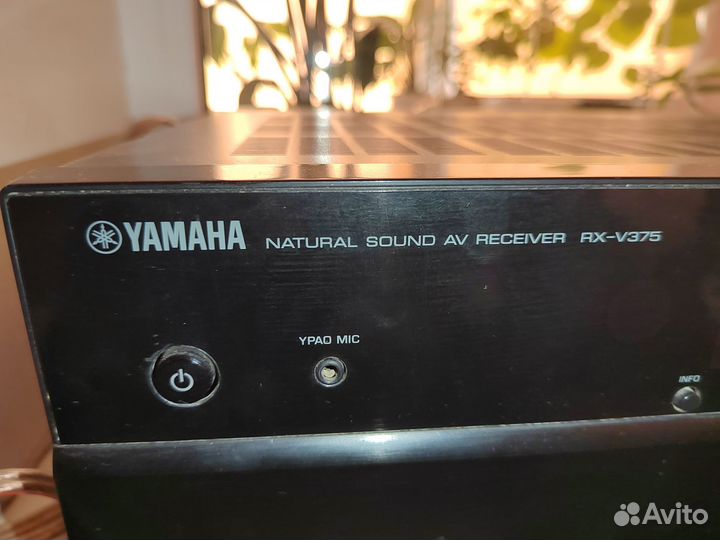 Av ресивер yamaha rx-v 375