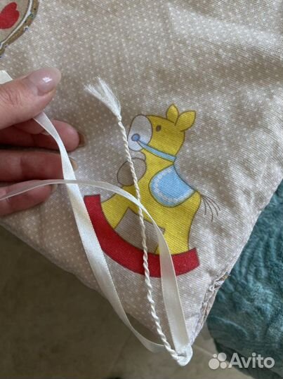 Бортики на детскую кроватку, органайзер текстиль