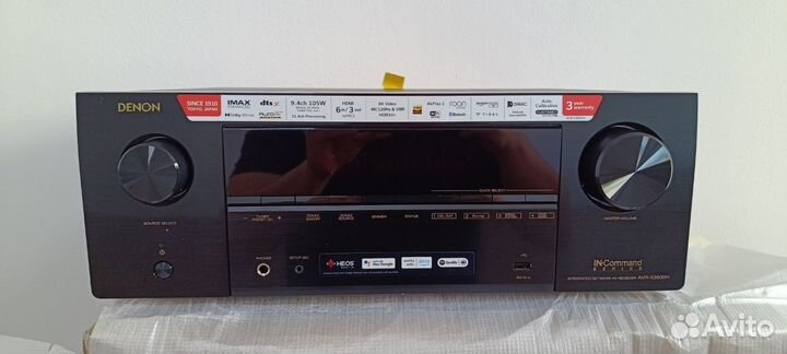 AV-ресивер Denon AVR-X3800H Black