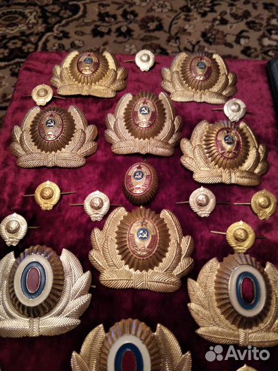 Кокарды мвд СССР