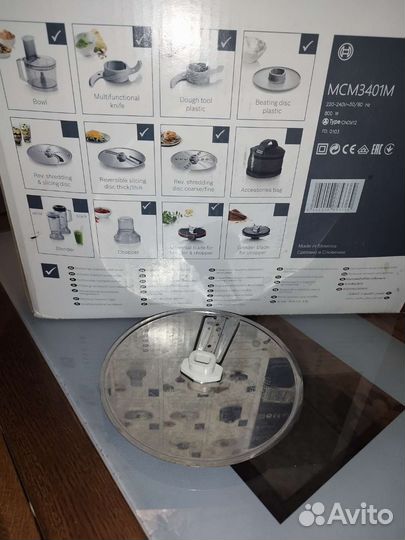 Комплектующие к Кухонному комбайну Bosch