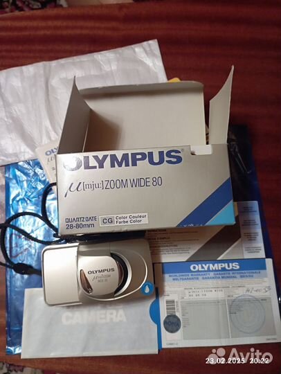 Olympus mju zoom wide 80