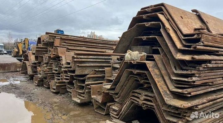 Шпунт Ларсена / аренда погружение шпунта