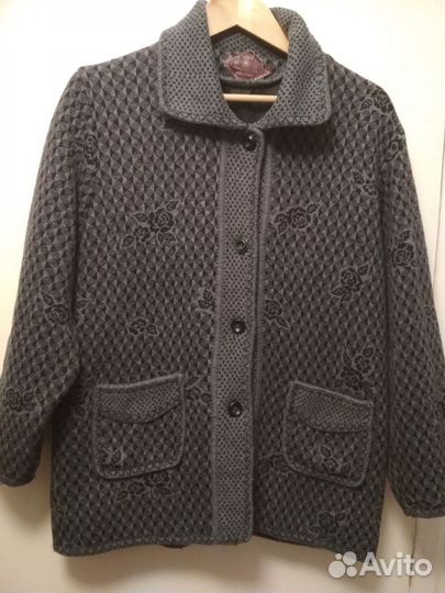 Кофта на подкладке большой размер