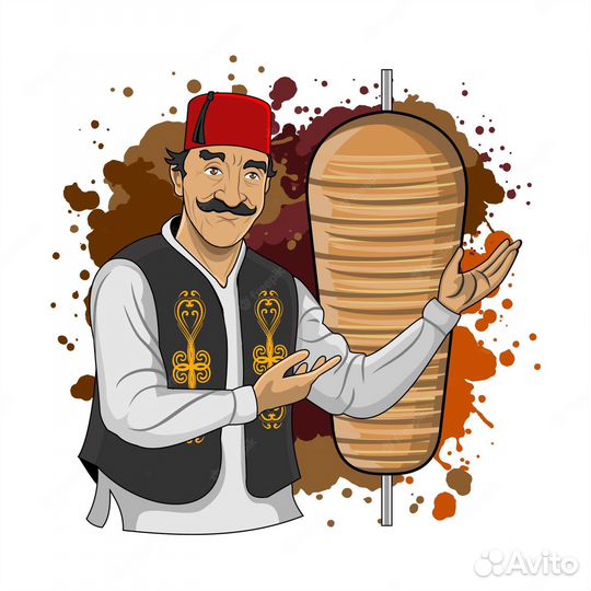 Повар в шаверму