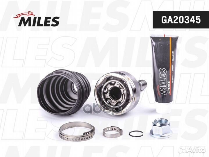 ШРУС opel astra H/zafira B/C 1.3cdti-2.2 04- нар