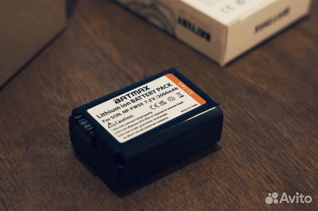 Аккумулятор Sony NP-FW50 двойная зарядка и флэшка