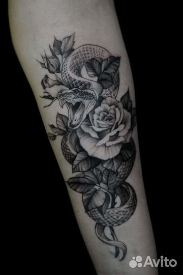 Тату Татуировочная сотворение