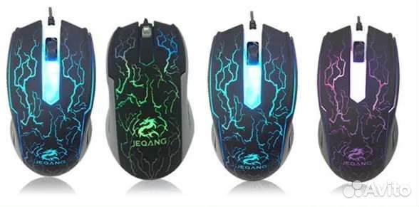 Мышь с подсветкой usb новые