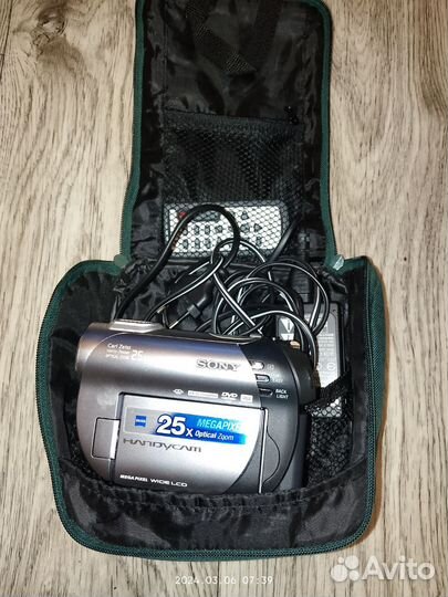 Видеокамера Sony DCR-DVD308e