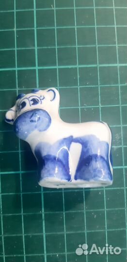 Фигурки животных гжель