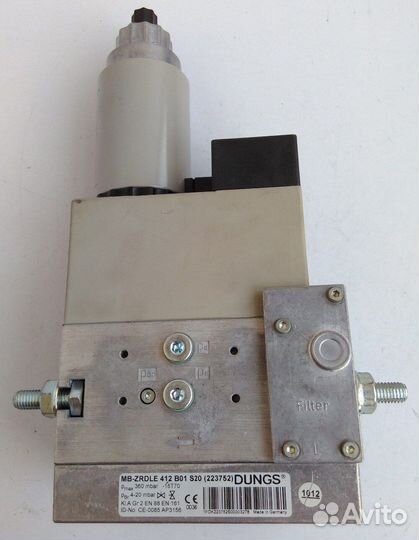 Газовый клапан dungs MB-zrdle 412 B01 S20