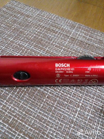 Утюжок для волос bosch