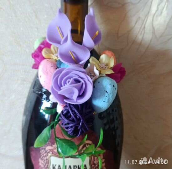 Украшения ручной работы с икуственых цветов